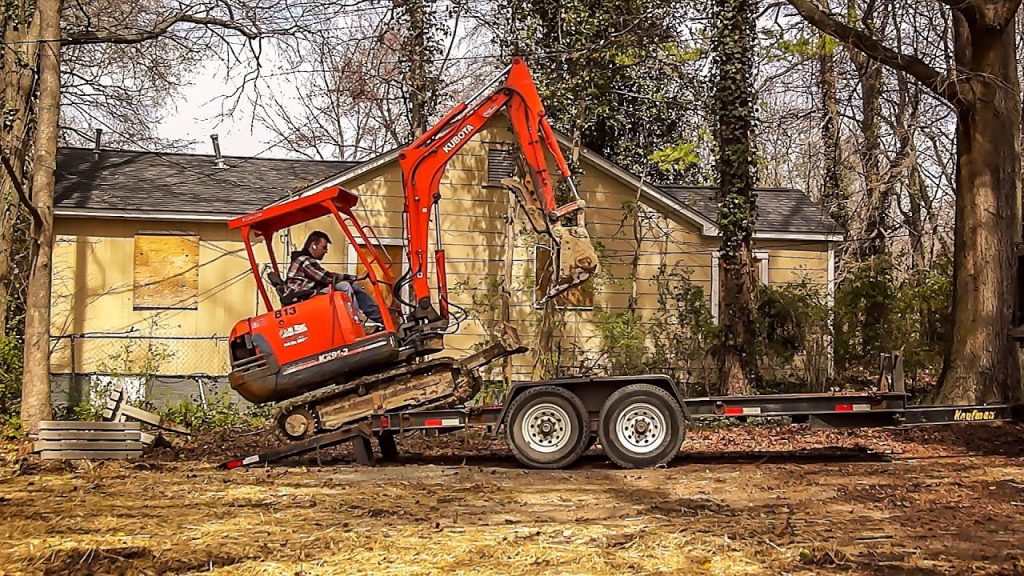 Kubota excavator