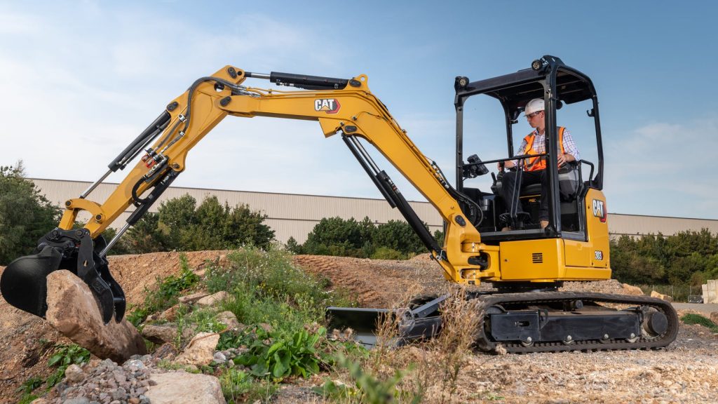 cat excavator