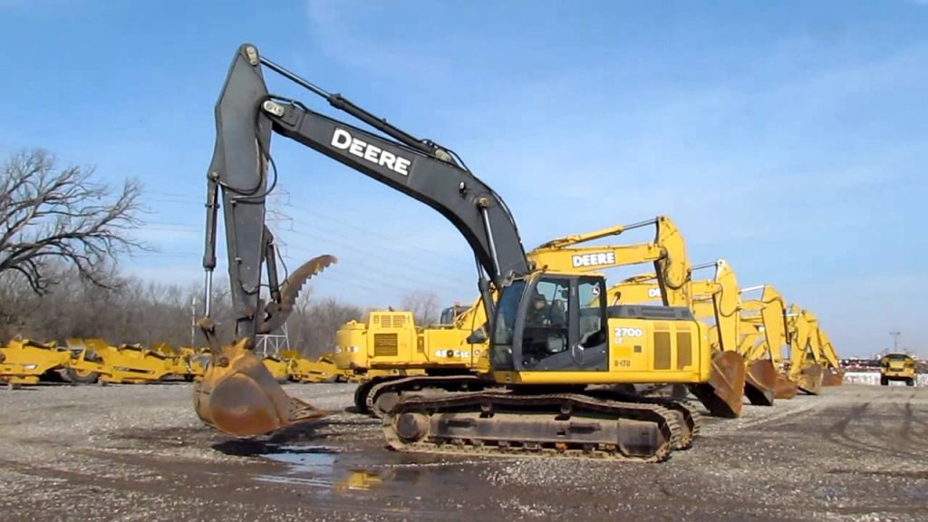 john deere 270 excavator