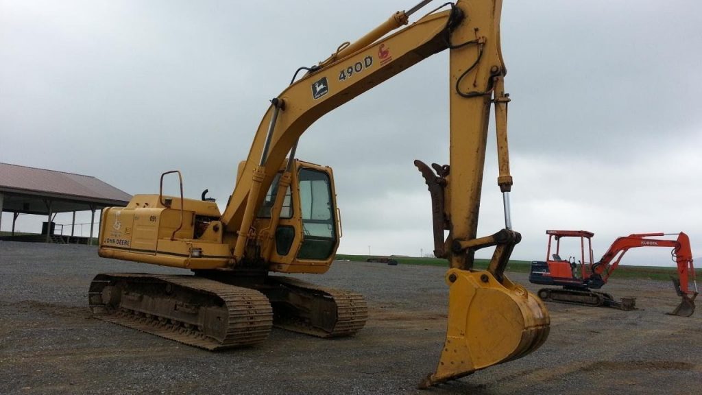 john deere 490e excavator