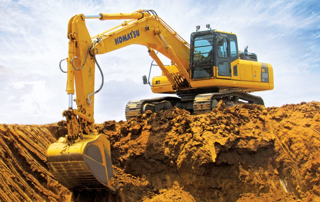 komatsu excavator