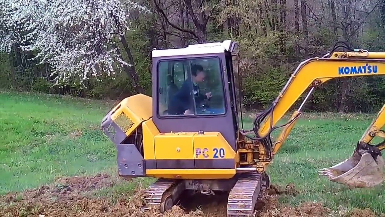 komatsu mini excavator