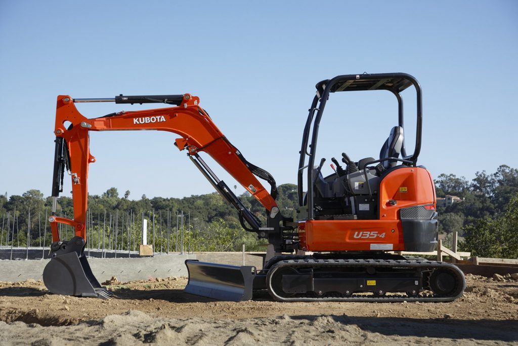 kubota excavator