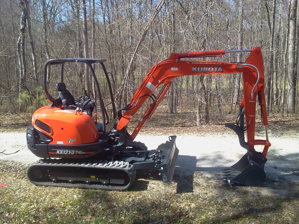 kubota excavator kx 121-3