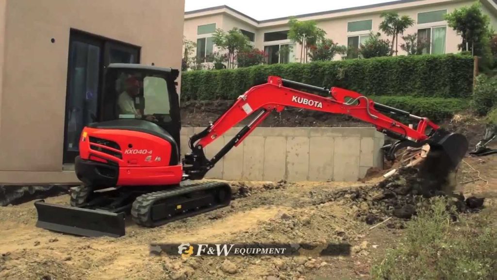 kubota mini excavator