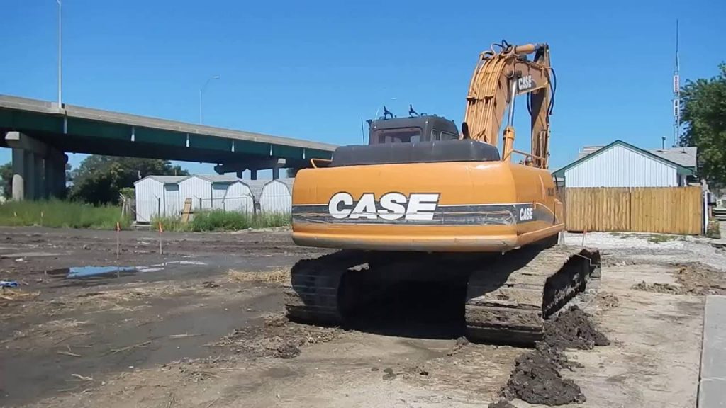 Case 688 excavator
