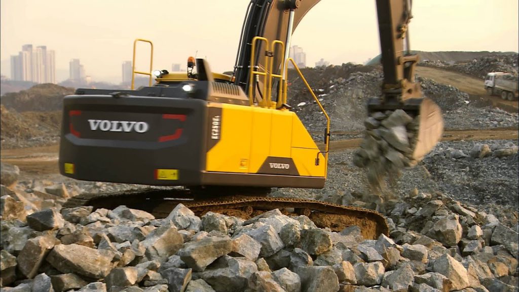 volvo excavator