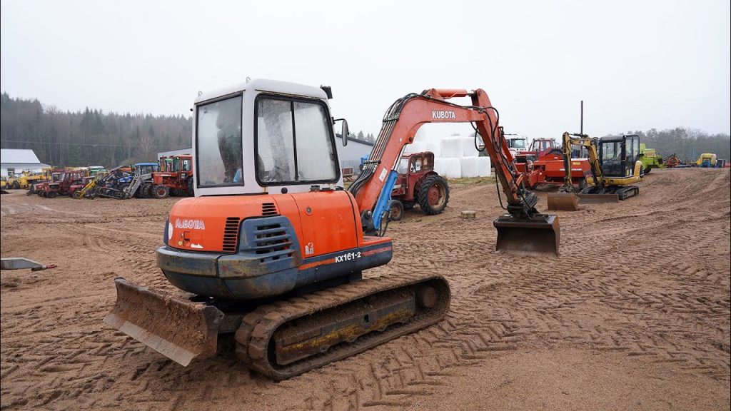 161 kubota excavator