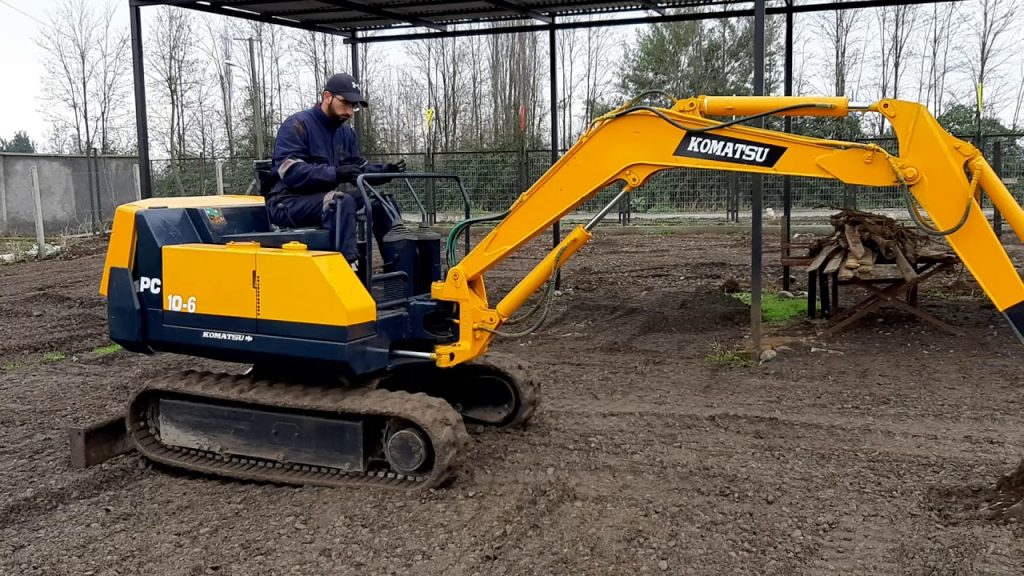 1998 komatsu pc10-2 mini excavator