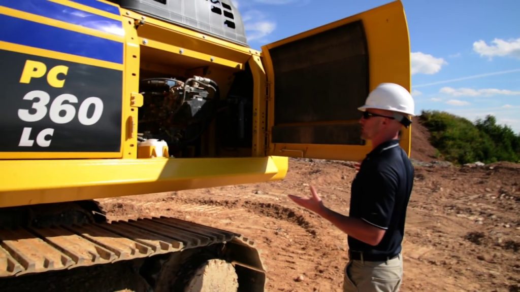 Komatsu Excavator hydraulic system