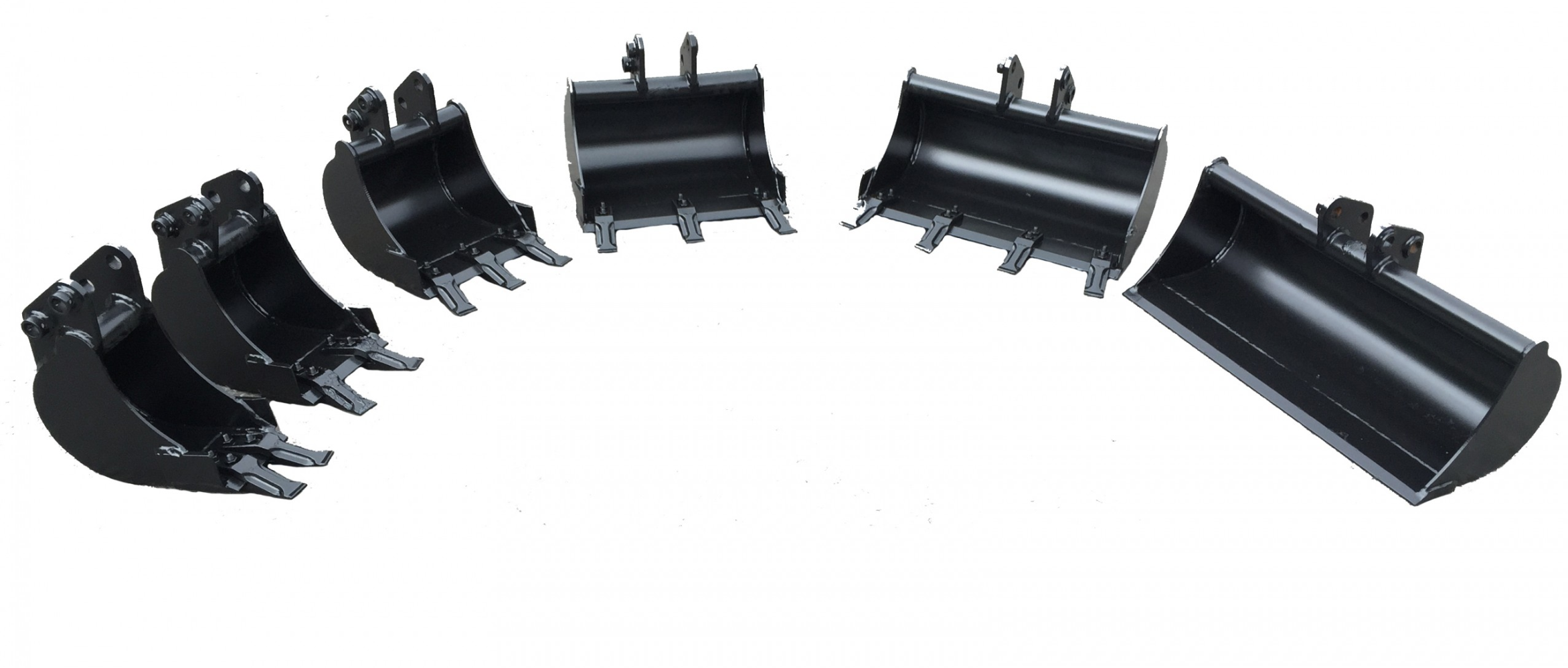 kubota mini excavator buckets