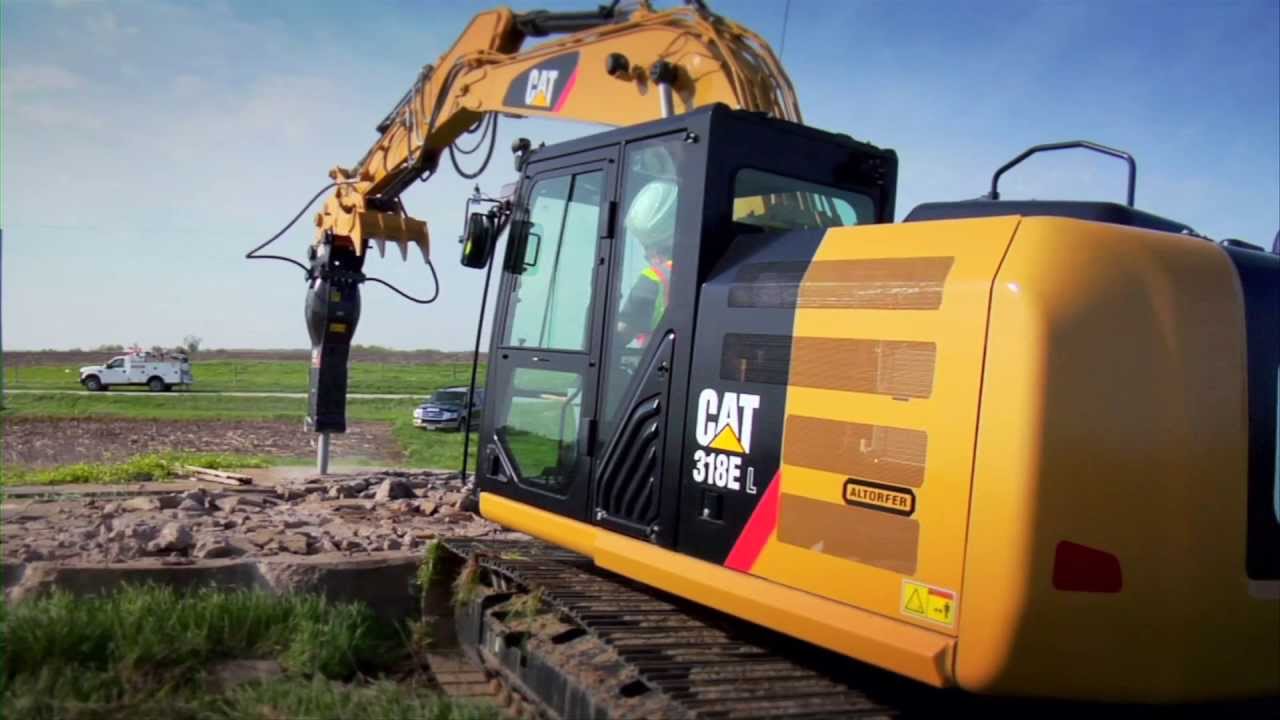 cat 318 excavator