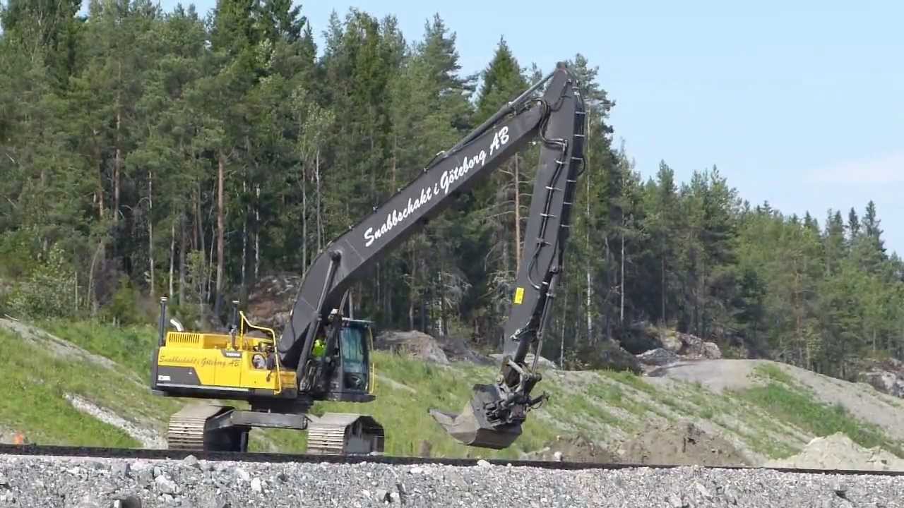 excavator volvo ec 300 dl