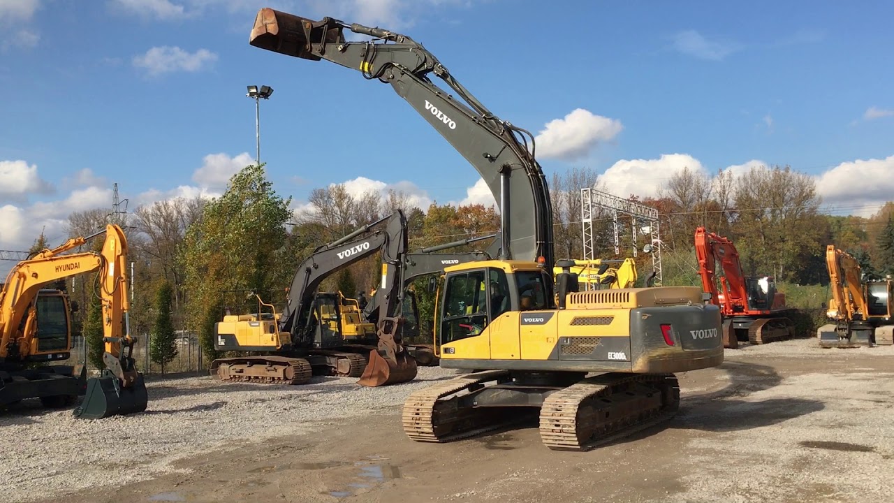 excavator volvo ec 300 dl