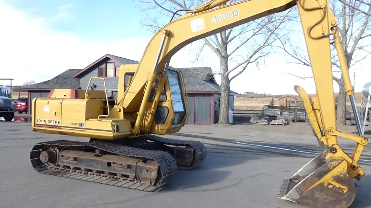 john deere 490 excavator