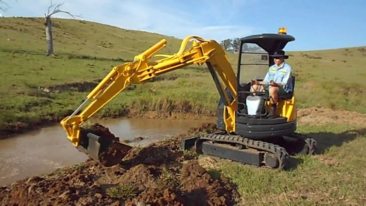 how to move an excavator that won't start